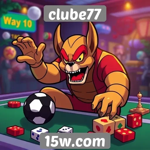 Análise de jogos populares no clube77